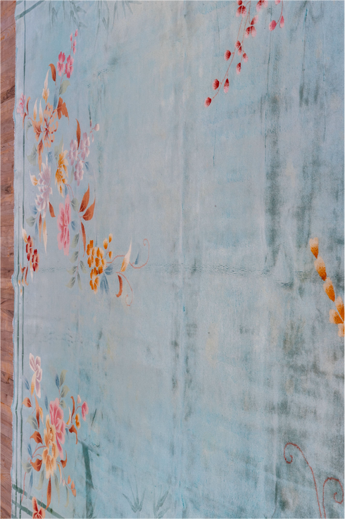 Antique Chinese Area Rug (10' x 12')