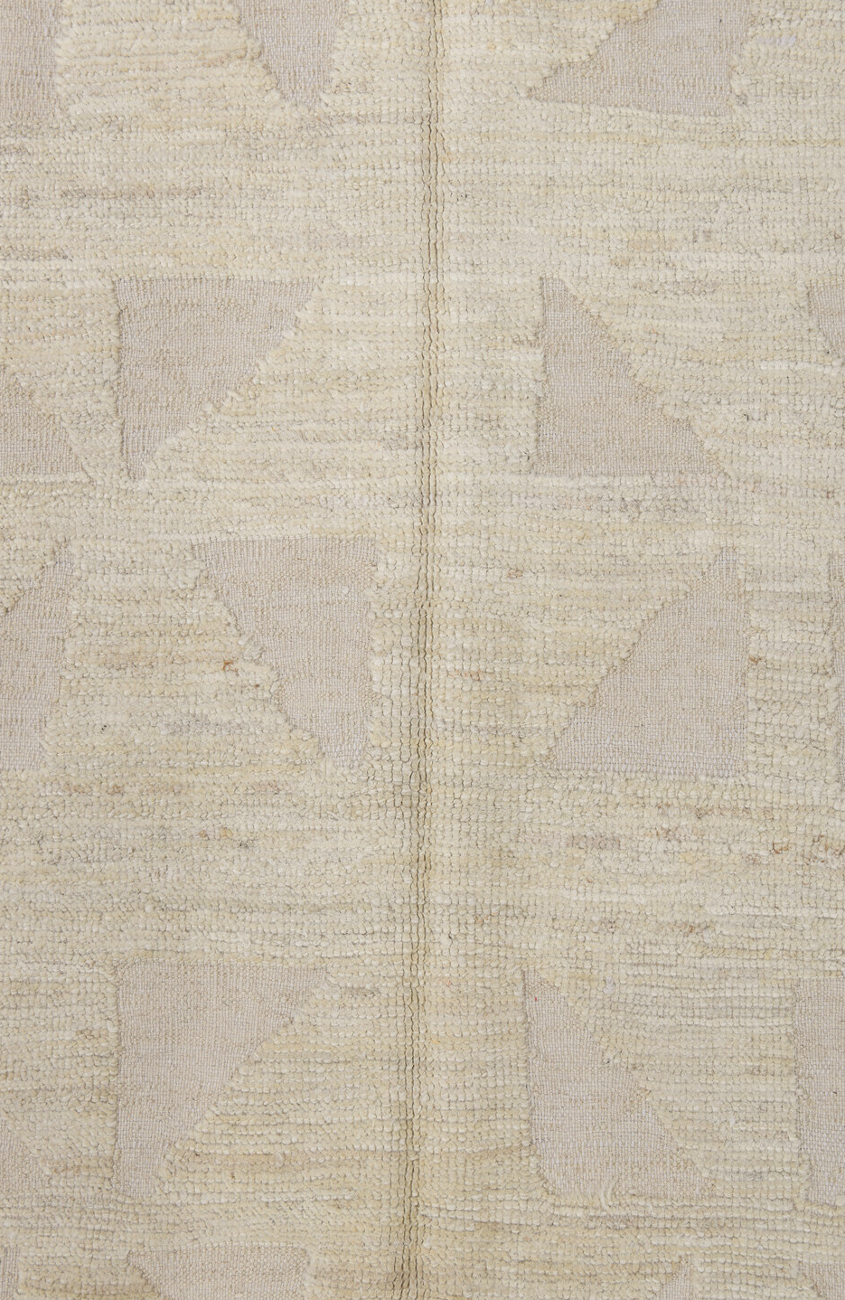 3' x 11' one-of-a-kind handmade vintage Tulu runner rug. Color palette: dark gray, gainsboro, gray, light gray, off-white