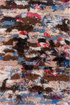 Vintage Rag Rug Runner Rug (2' x 6')