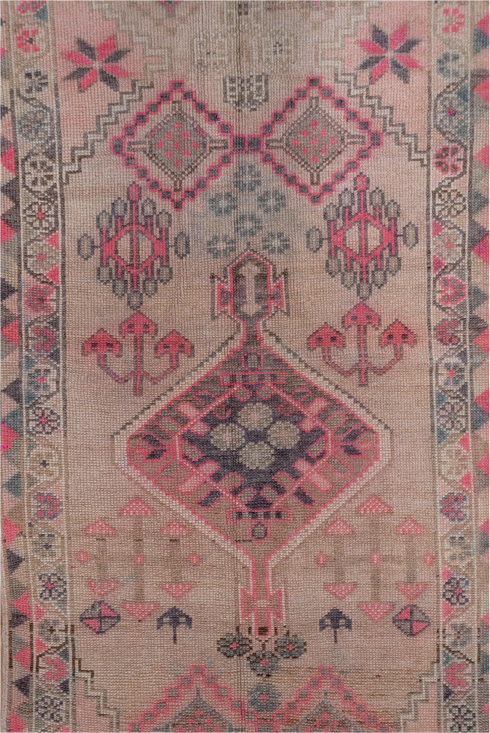 Vintage Oushak Runner Rug (2' x 12')