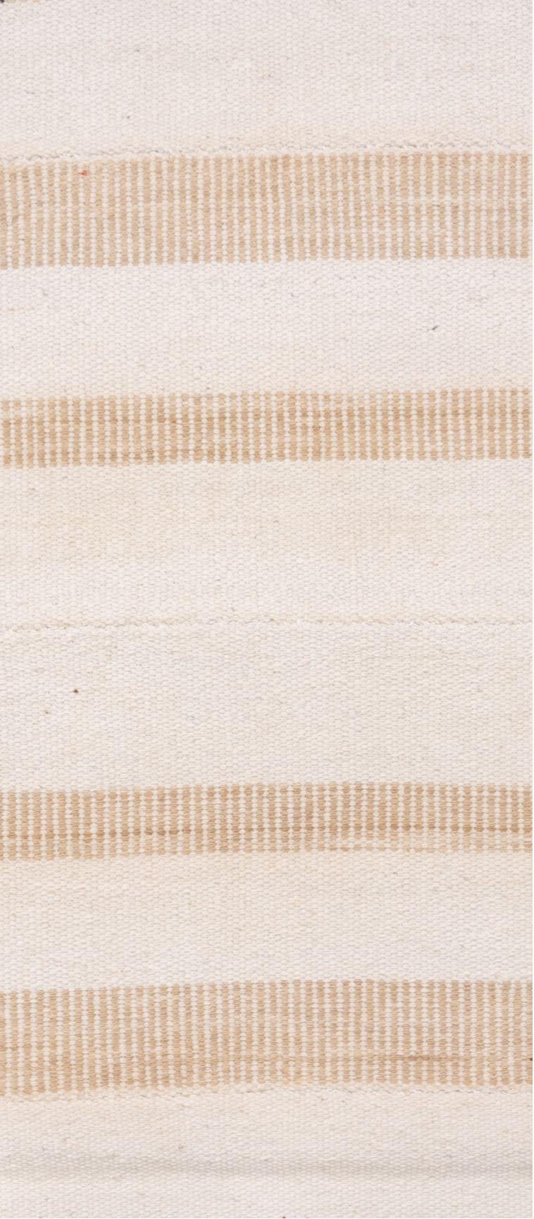 3' x 7' one-of-a-kind handmade vintage Flatweave rug. Color palette: brown, gainsboro, gray, lavender blush, light gray