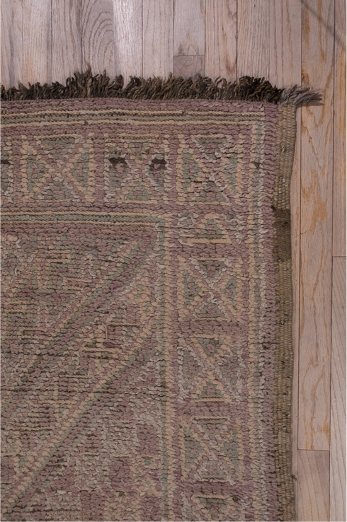 Vintage Moroccan Area Rug (6' x 11')