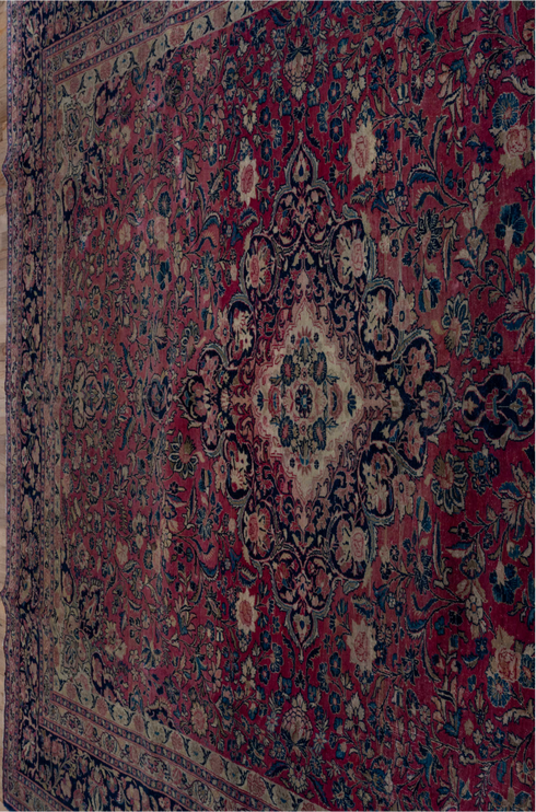 Antique Kazvin Area Rug (8' x 11')