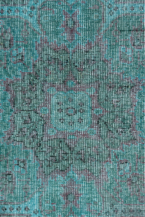 Antique Overdyed Area Rug (5' x 9')