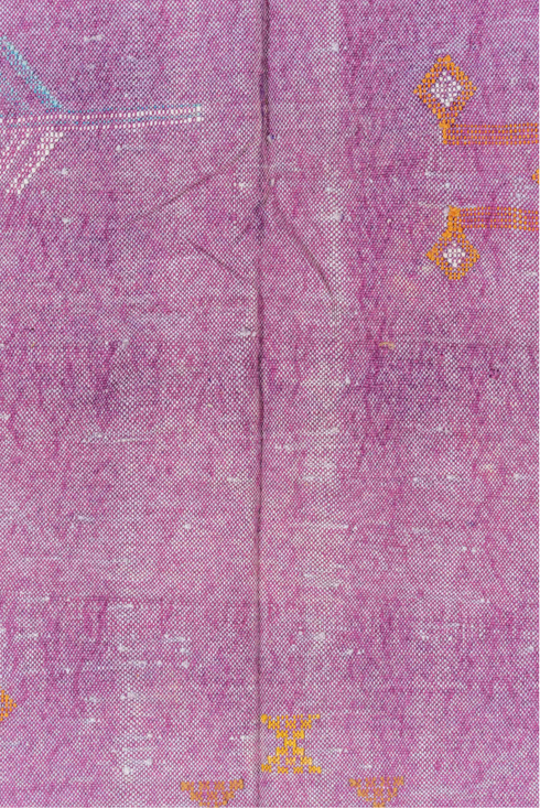 Vintage Cactus Kilim Area Rug (4' x 7')