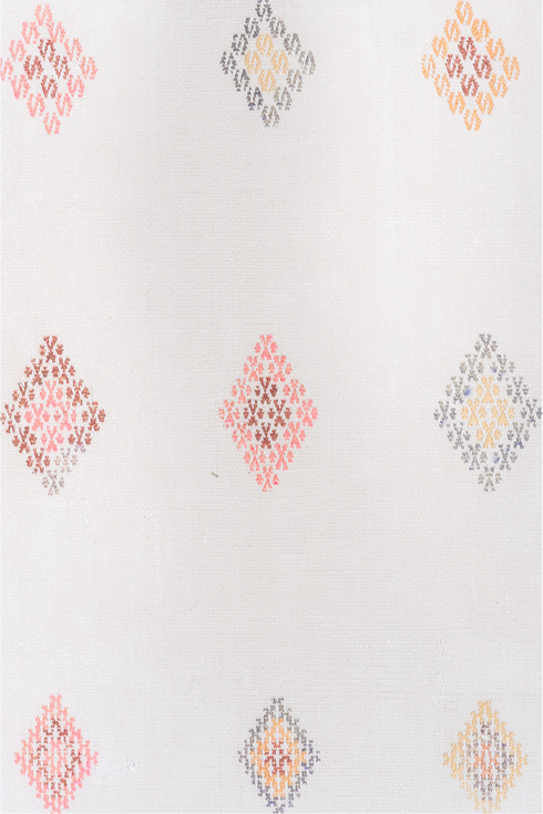 Antique Flatweave Area Rug (7' x 11')