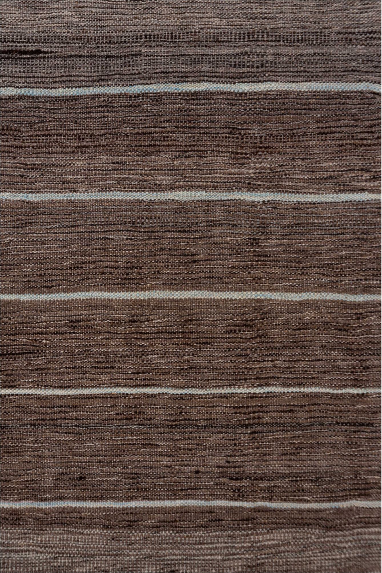 2' x 11' one-of-a-kind handmade vintage Kilim runner rug. Color palette: brown, gray, light gray, off-white, pink, silver