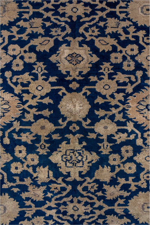 Antique Oushak Area Rug (9' x 17')