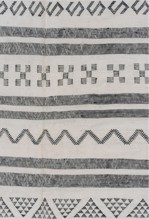 Vintage Cactus Kilim Area Rug (6' x 9')