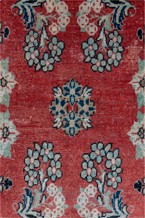 Vintage Mahal Runner Rug (2' x 13')