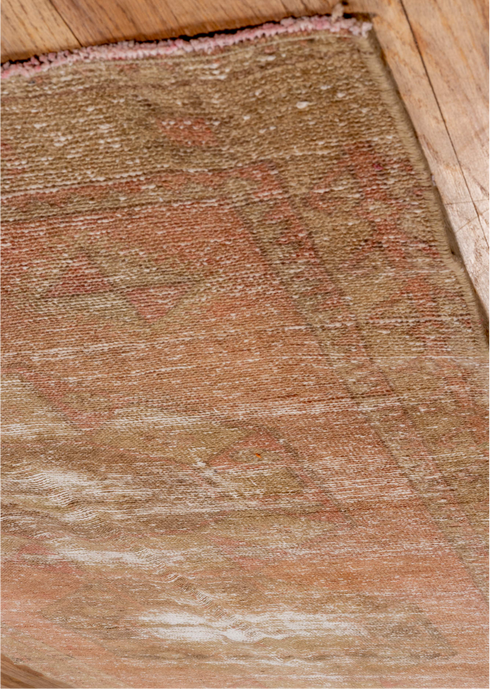 Vintage Oushak Runner Rug (3' x 11')