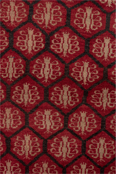 Antique Oushak Runner Rug (2' x 12')