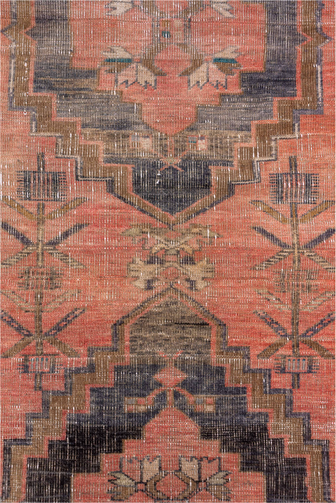 Vintage Oushak Runner Rug (2' x 13')