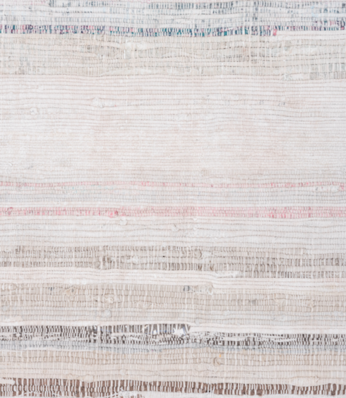 Vintage Rag Rug Area Rug (6' x 9')