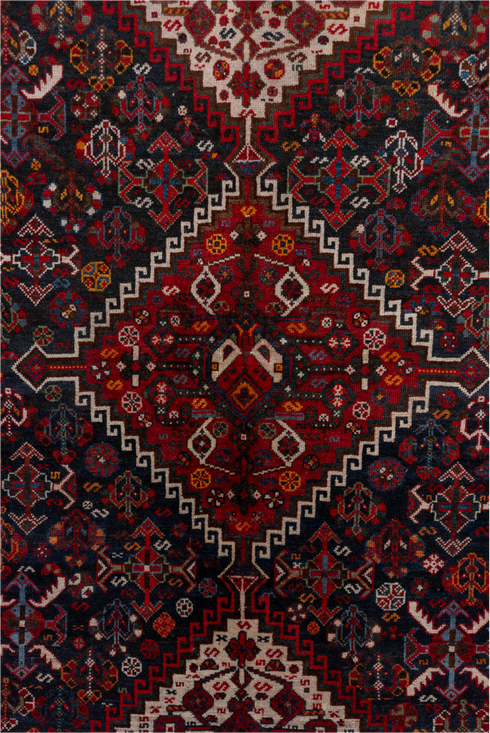 Antique Shiraz Area Rug (5' x 8')