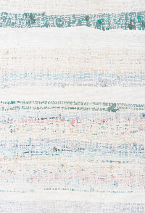 Vintage Rag Rug Area Rug (8' x 10')