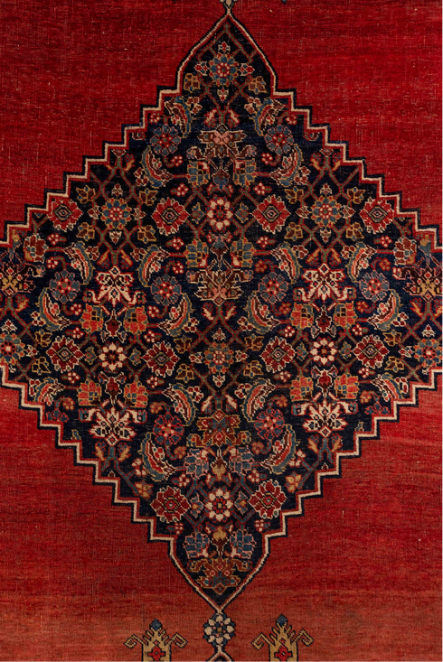 Antique Bidjar Area Rug (9' x 14')