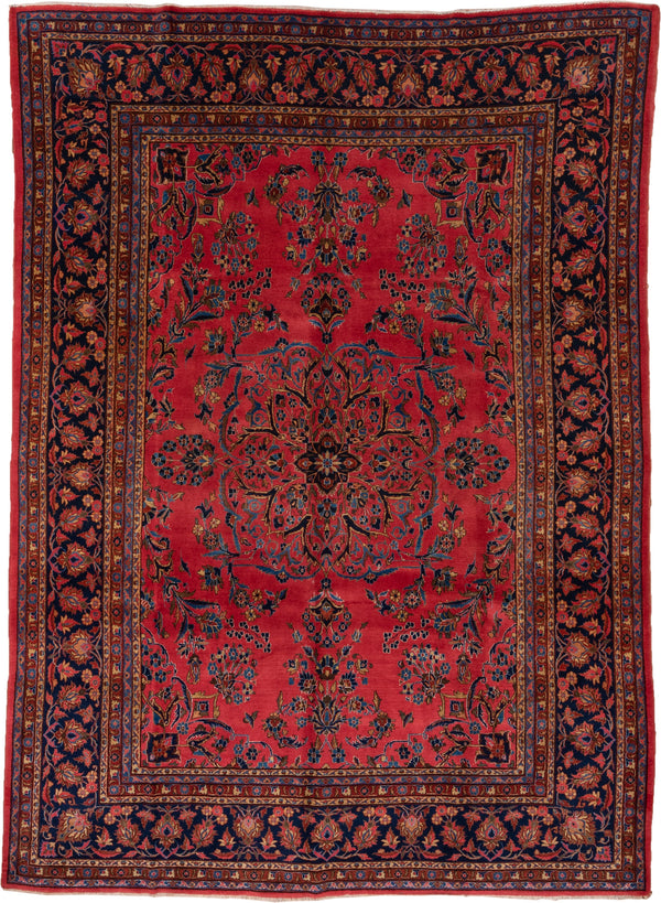 9' x 12' Red Rugs