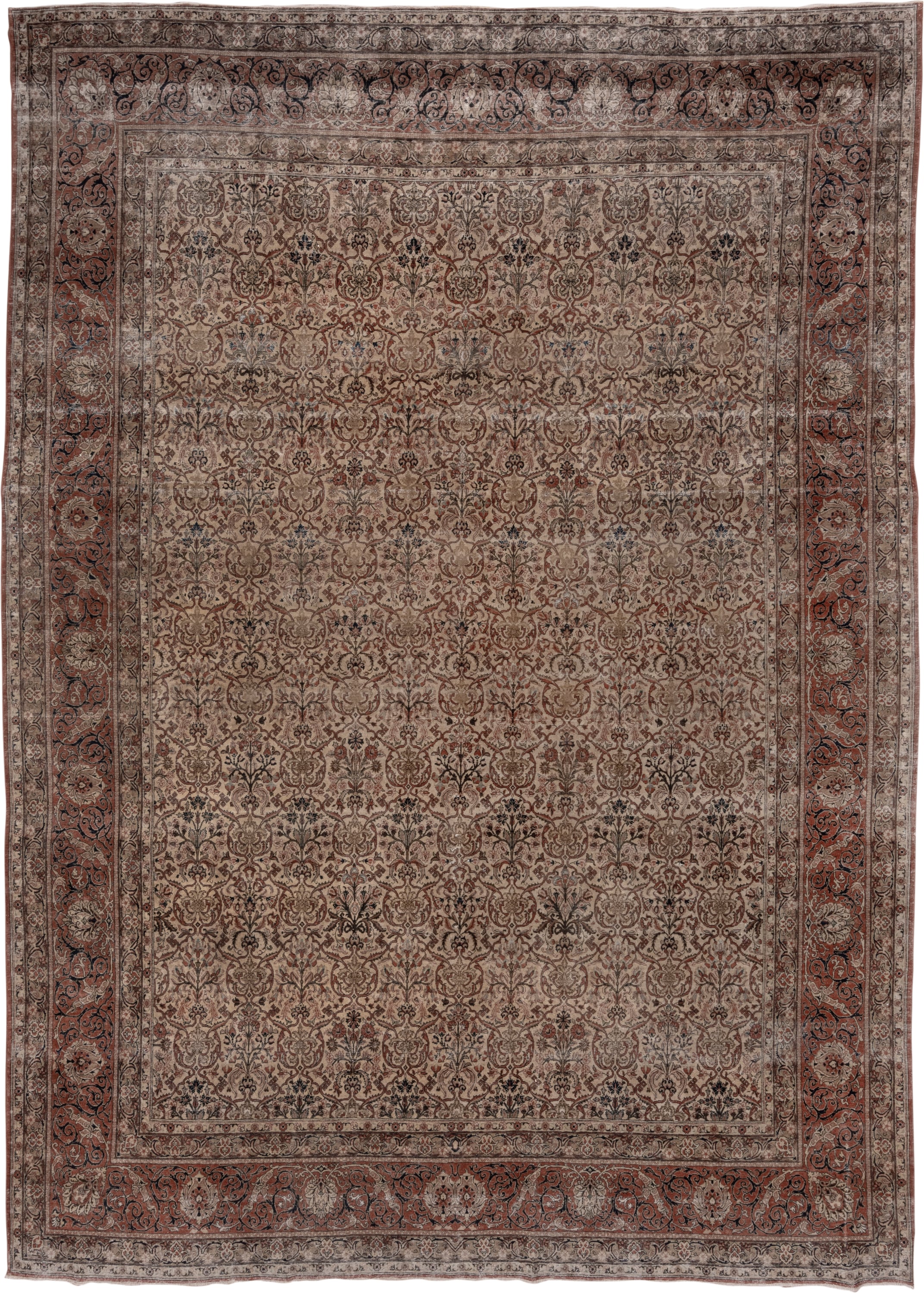 Antique Sivas Area Rug 11x13, Beige | Rug Styling