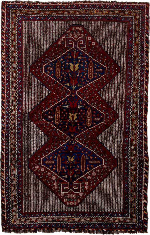 5' x 8' Blue Rugs