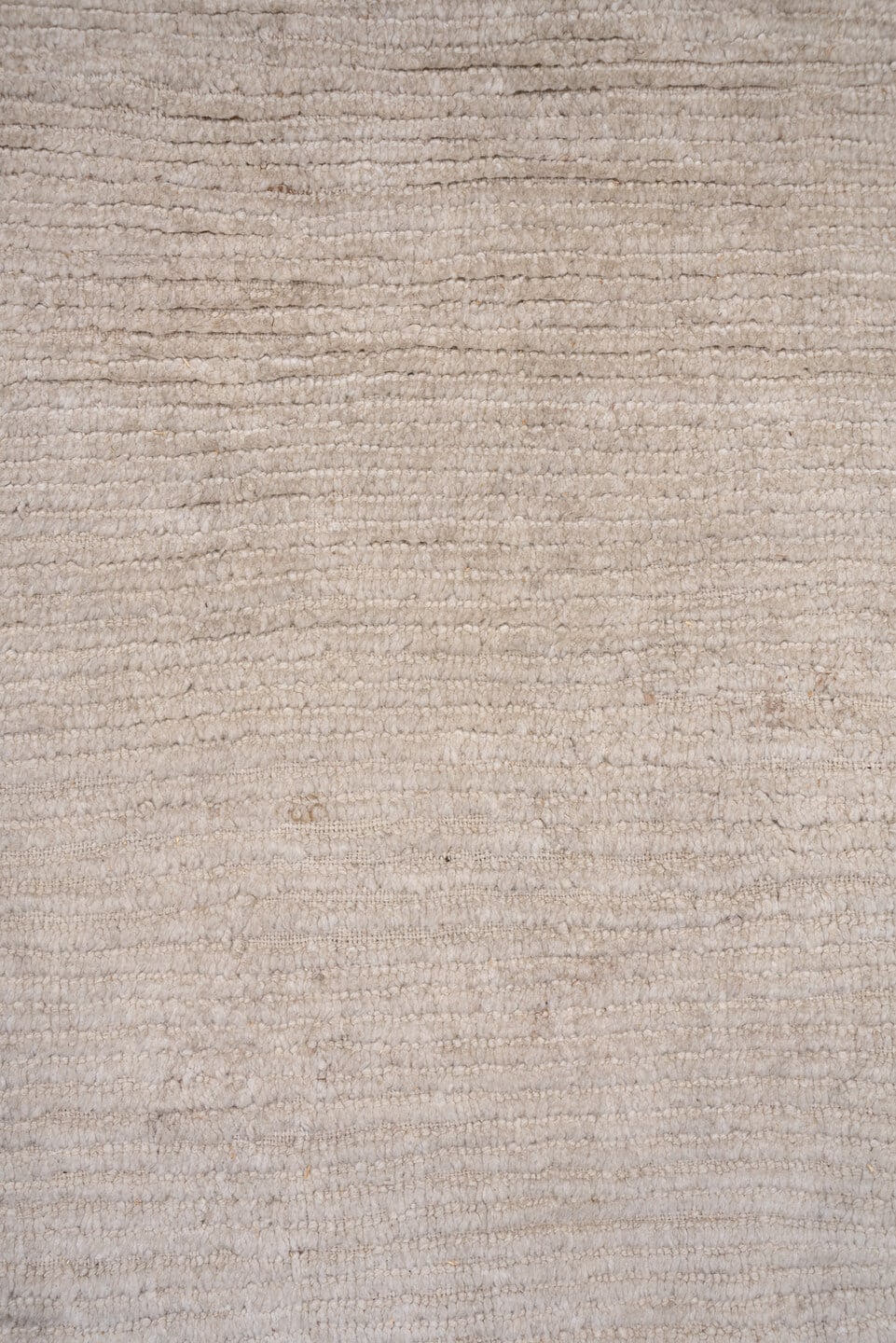 13' x 23' one-of-a-kind handmade vintage Tulu oversize rug. Color palette: ivory, taupe, cream, beige, gray