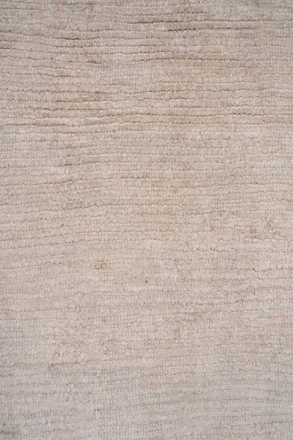 13' x 23' one-of-a-kind handmade vintage Tulu oversize rug. Color palette: ivory, taupe, cream, beige, gray