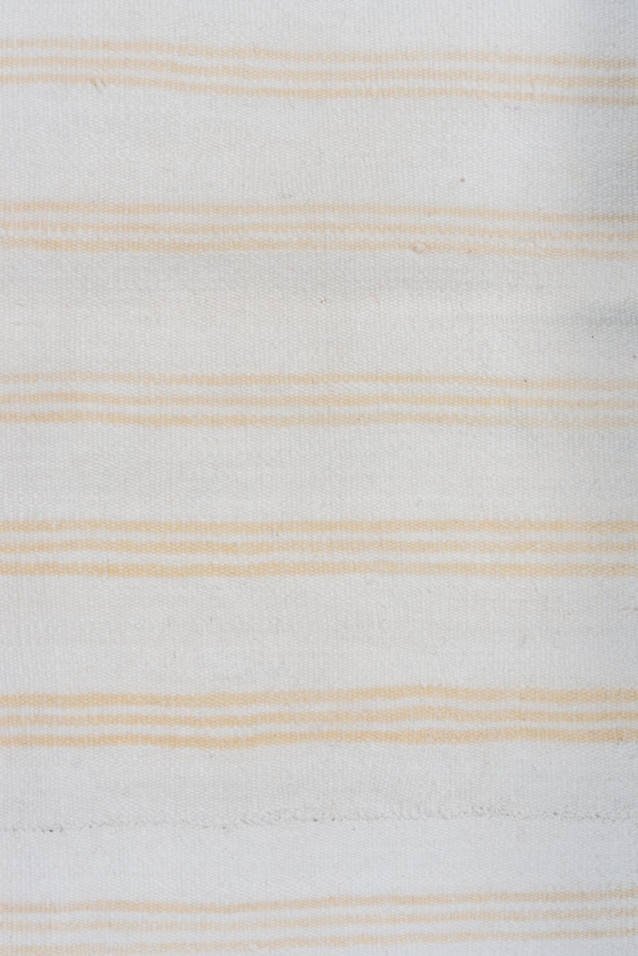 6' x 8' one-of-a-kind handmade antique Flatweave medium size rug. Color palette: ivory, beige