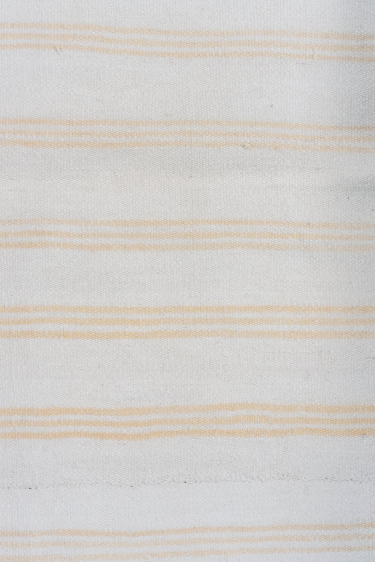 6' x 8' one-of-a-kind handmade antique Flatweave medium size rug. Color palette: ivory, beige