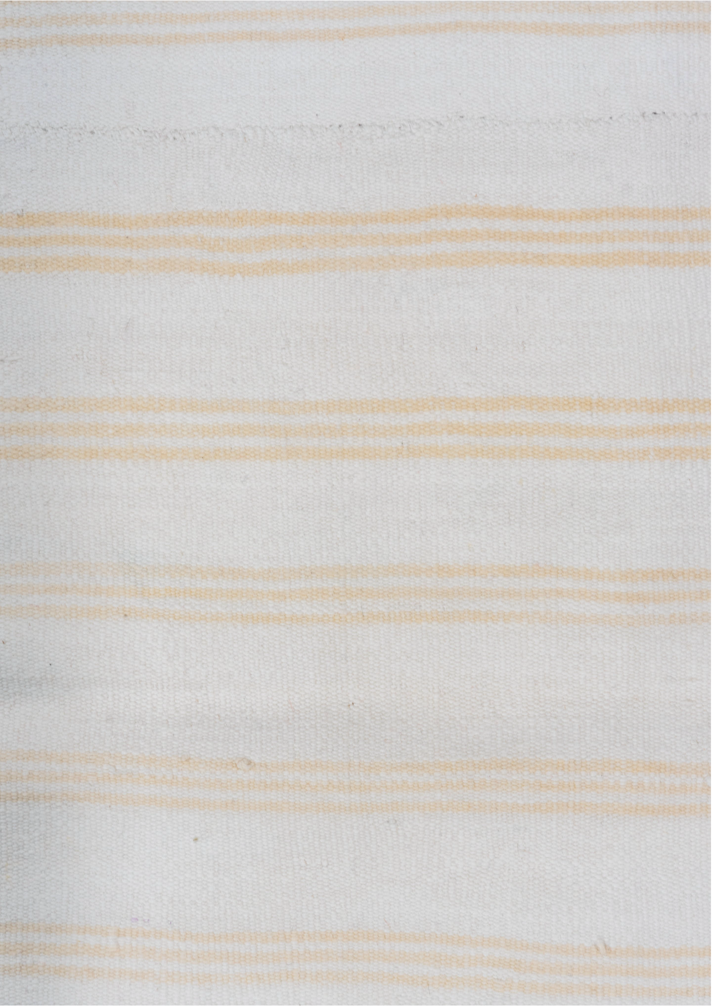 6' x 8' one-of-a-kind handmade antique Flatweave medium size rug. Color palette: ivory, beige