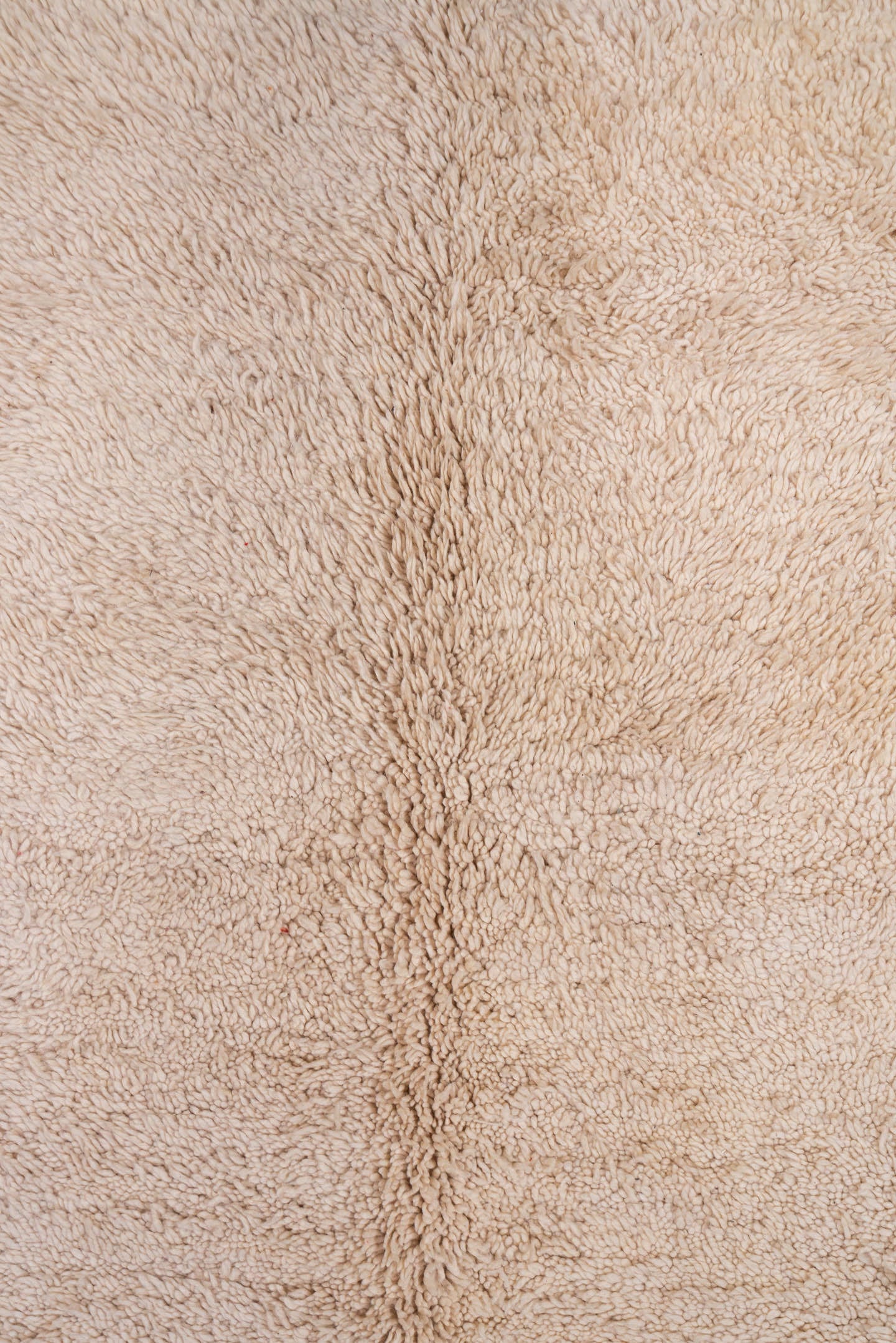 6' x 12' one-of-a-kind handmade vintage Moroccan large size rug. Color palette: ivory, cream, beige, taupe, gray