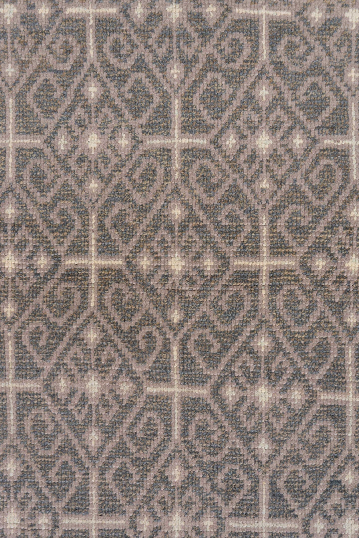 2' x 4' one-of-a-kind handmade vintage Konya small size rug. Color palette: taupe, ivory, beige, brown, camel, gray