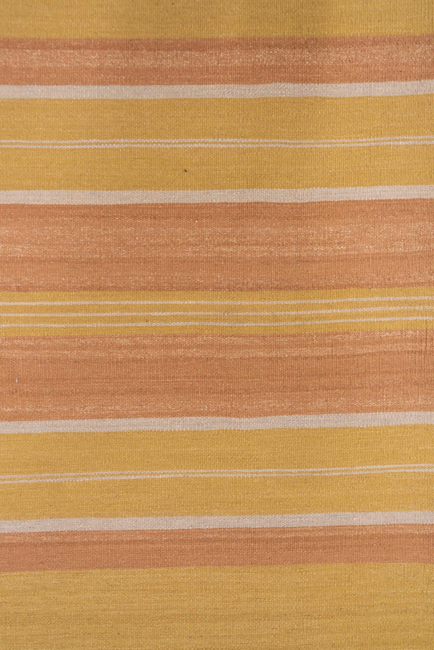 6' x 9' one-of-a-kind handmade vintage Kilim medium size rug. Color palette: camel, blush, gold, ivory, beige, pink