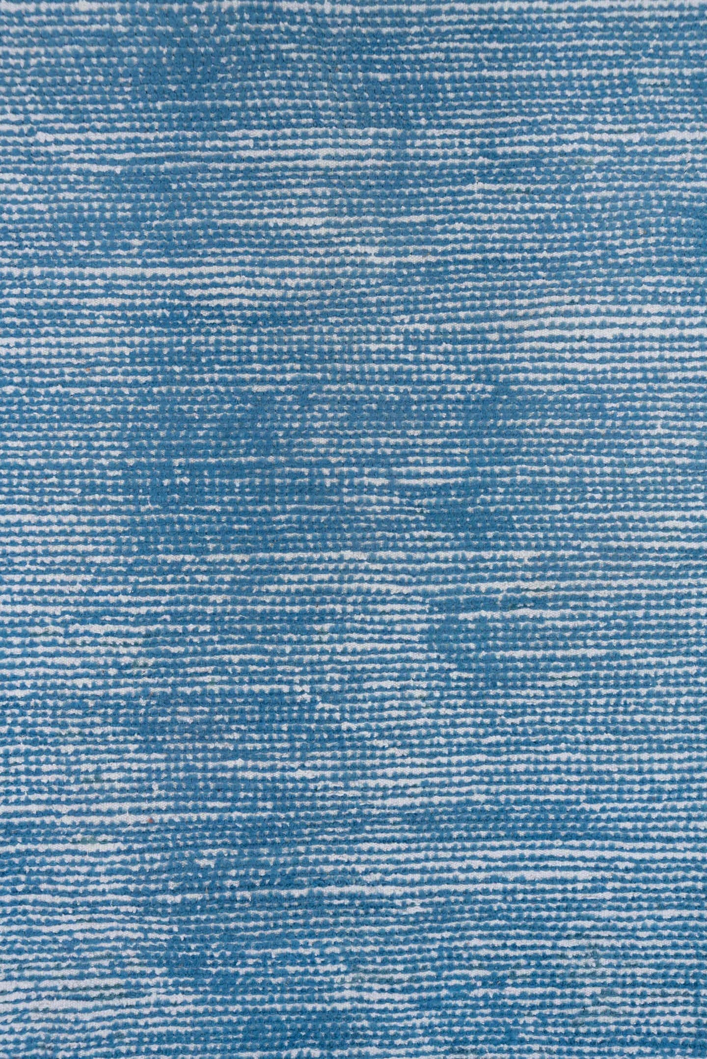 6' x 9' one-of-a-kind handmade antique Moroccan medium size rug. Color palette: sky blue, ivory, slate, powder blue