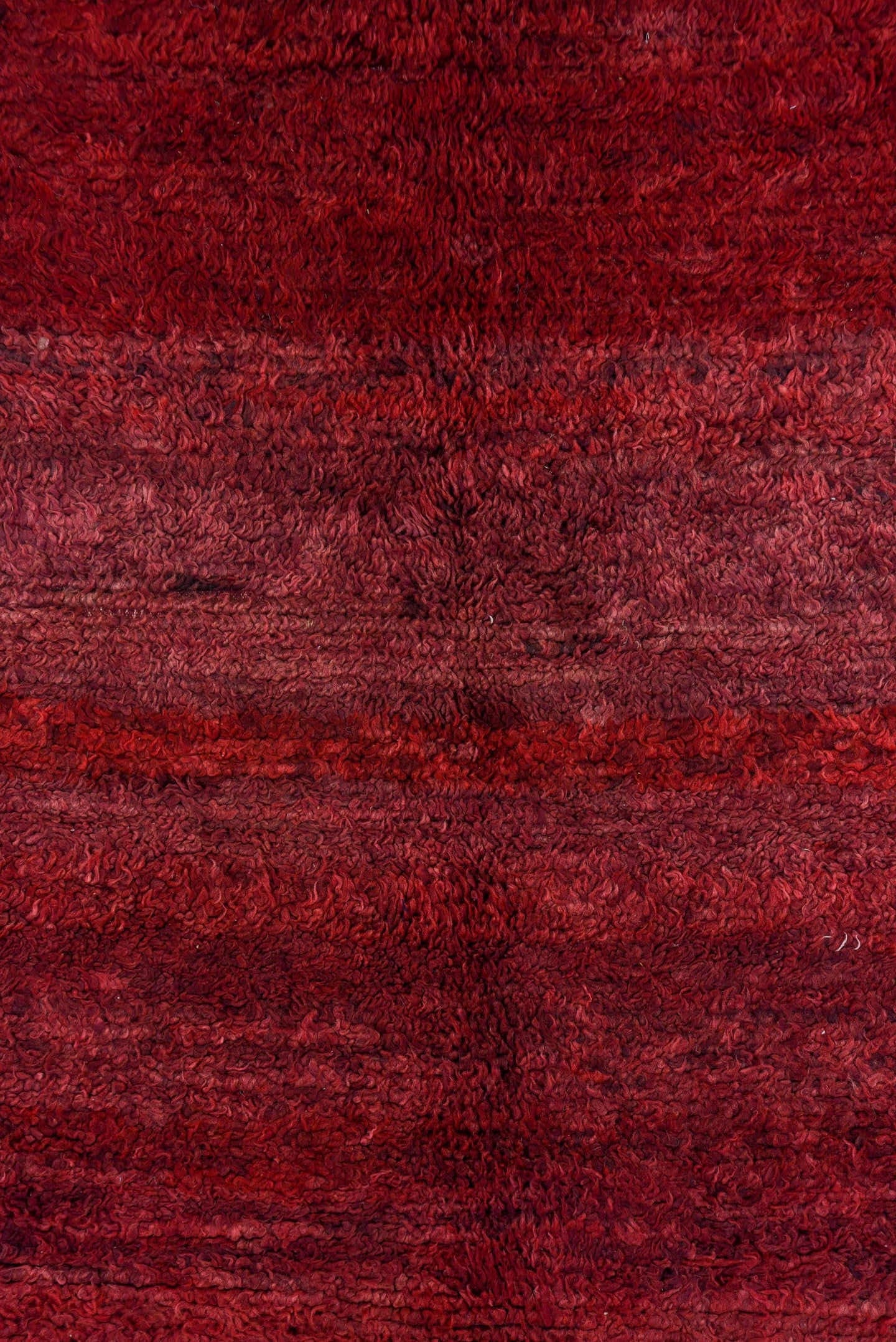 6' x 7' one-of-a-kind handmade vintage Moroccan rug. Color palette: burgundy, crimson, rose, mahogany, wine, red, pink