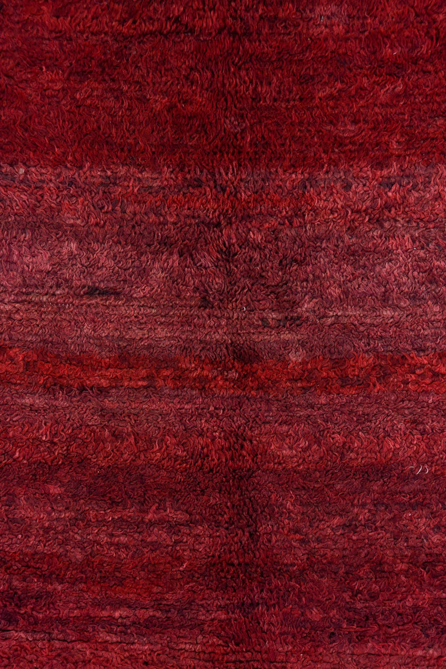 6' x 7' one-of-a-kind handmade vintage Moroccan rug. Color palette: burgundy, crimson, rose, mahogany, wine, red, pink
