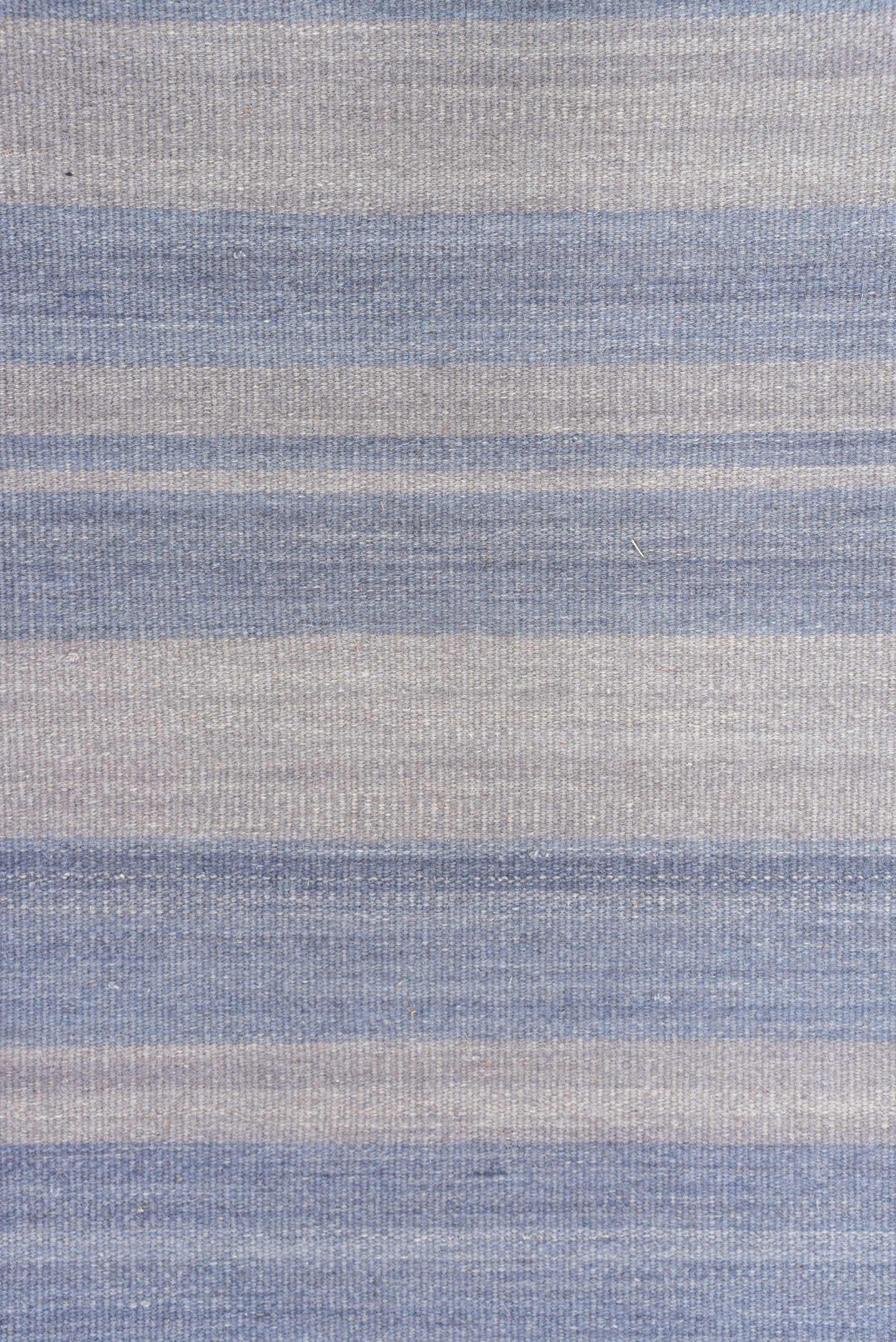 5' x 7' one-of-a-kind handmade vintage Kilim rug. Color palette: pale blue, ivory, light gray, light blue