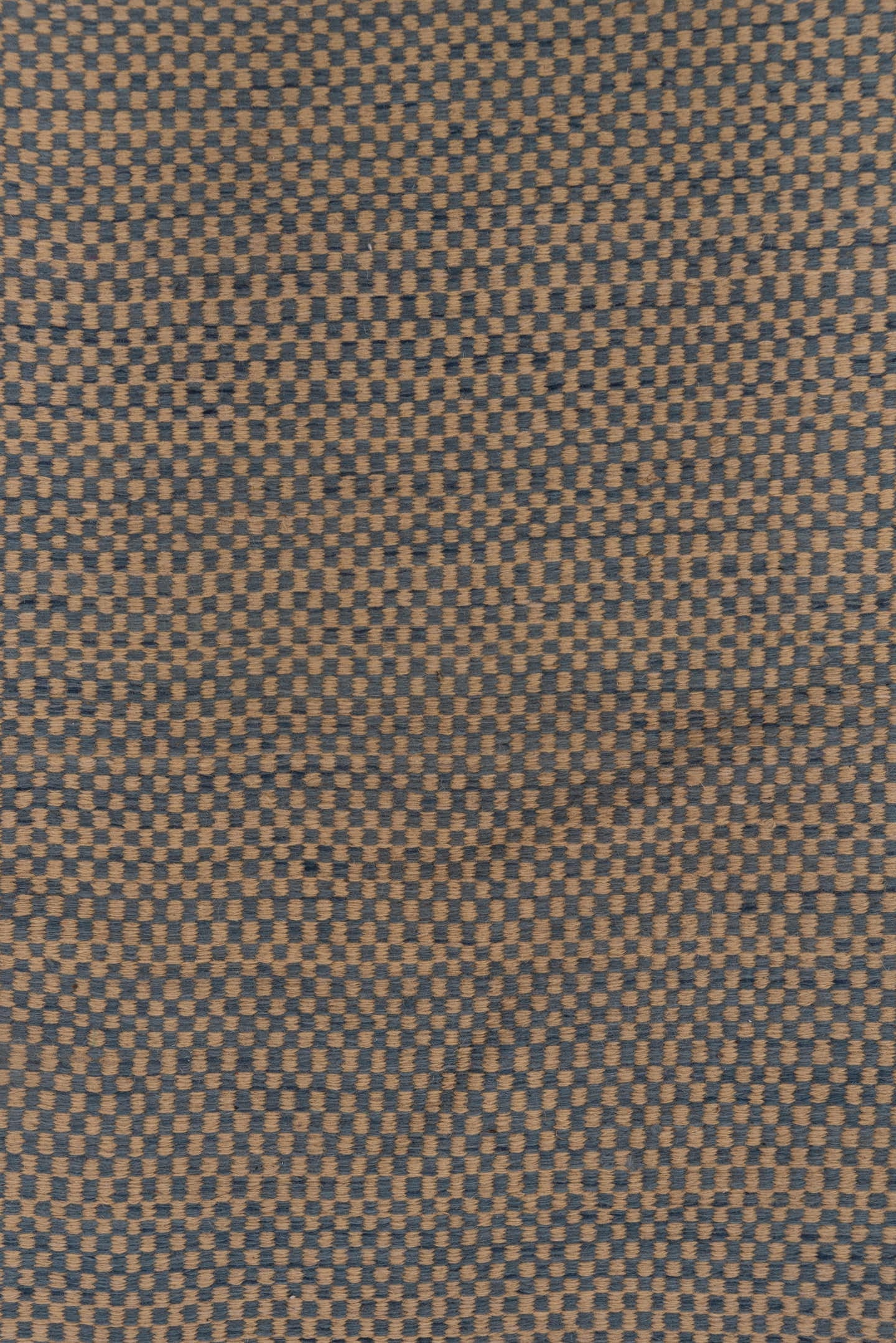 2' x 4' one-of-a-kind handmade vintage Kilim small size rug. Color palette: camel, blue, taupe, beige, gray