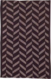 3' x 5' one-of-a-kind handmade vintage Kilim small size rug. Color palette: brown, taupe, beige, gray