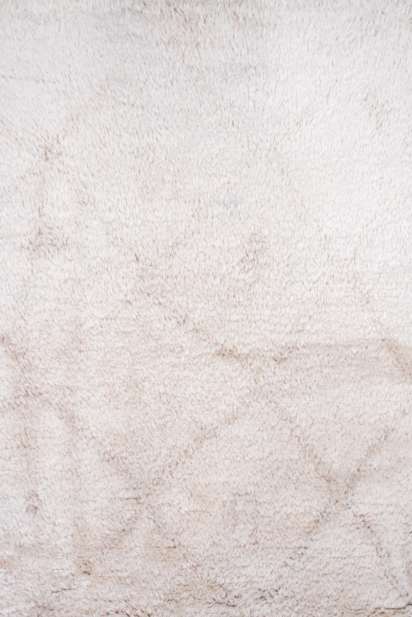 10' x 13' one-of-a-kind handmade vintage Moroccan large size rug. Color palette: ivory, cream, beige, taupe, gray