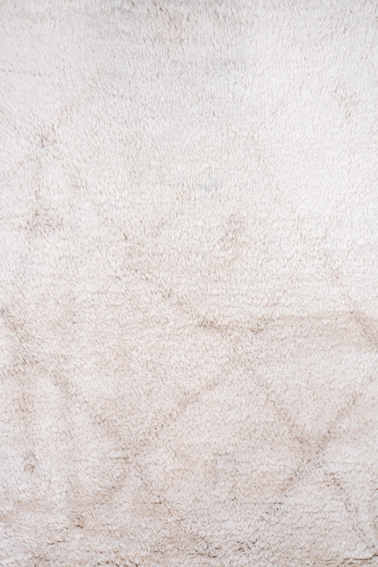 10' x 13' one-of-a-kind handmade vintage Moroccan large size rug. Color palette: ivory, cream, beige, taupe, gray