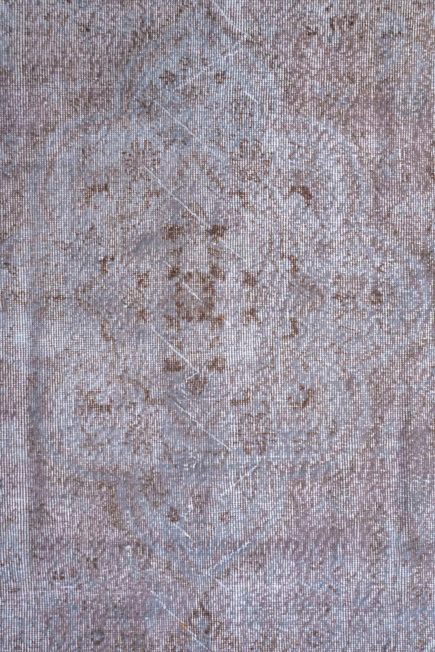 5' x 10' one-of-a-kind handmade antique Sparta medium size rug. Color palette: taupe, ivory, beige, stone, blush, camel