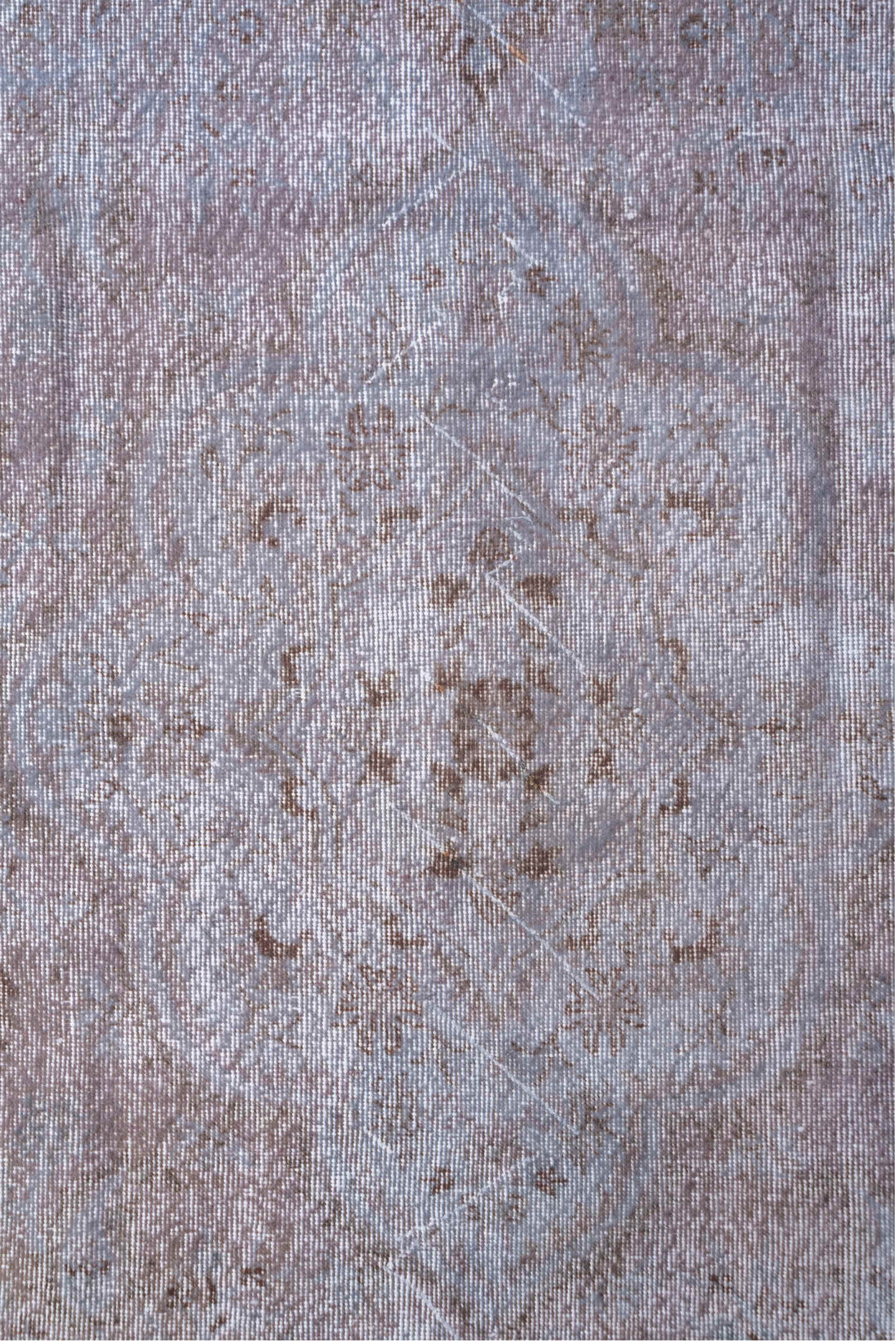 5' x 10' one-of-a-kind handmade antique Sparta medium size rug. Color palette: taupe, ivory, beige, stone, blush, camel