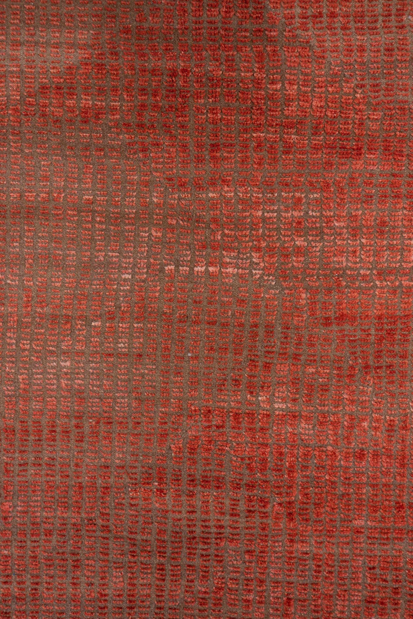13' x 16' one-of-a-kind handmade vintage Moroccan oversize rug. Color palette: terracotta, rust, coral, taupe, rose, sienna