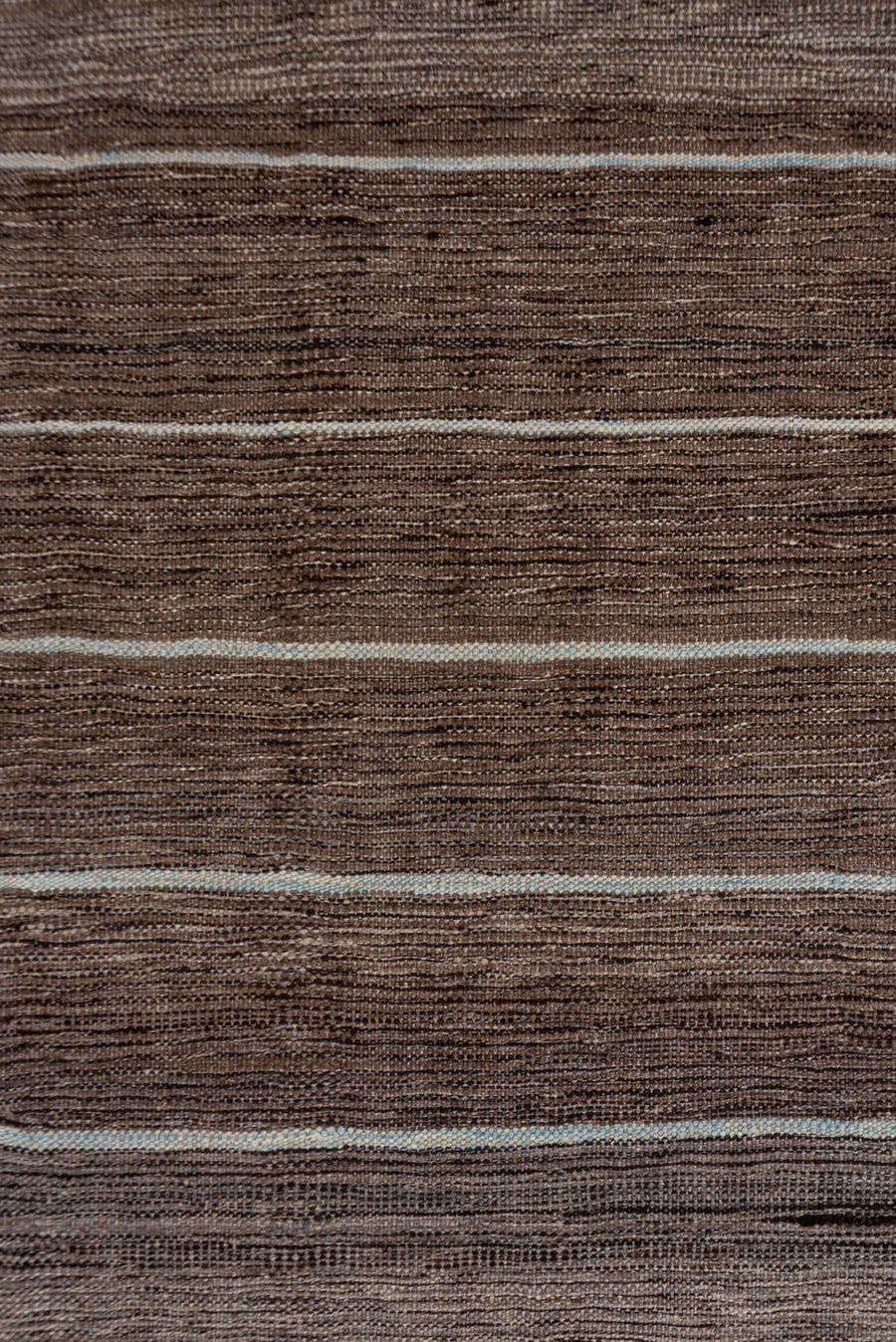 2' x 11' one-of-a-kind handmade vintage Kilim runner rug. Color palette: taupe, brown, ivory, camel, greige, beige, gray