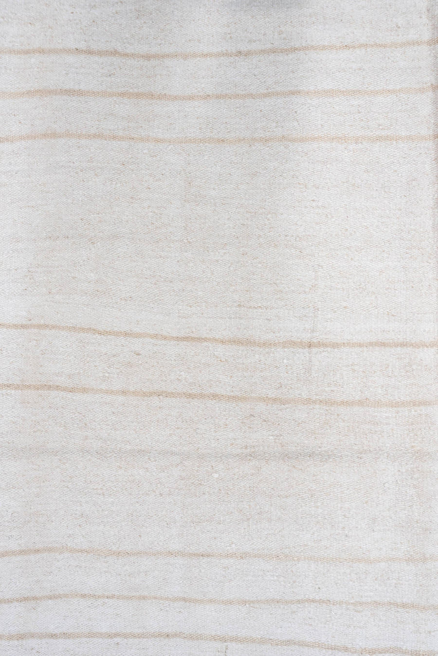 5' x 9' one-of-a-kind handmade vintage Hemp Kilim medium size rug. Color palette: ivory, cream, tan, taupe, beige, gray