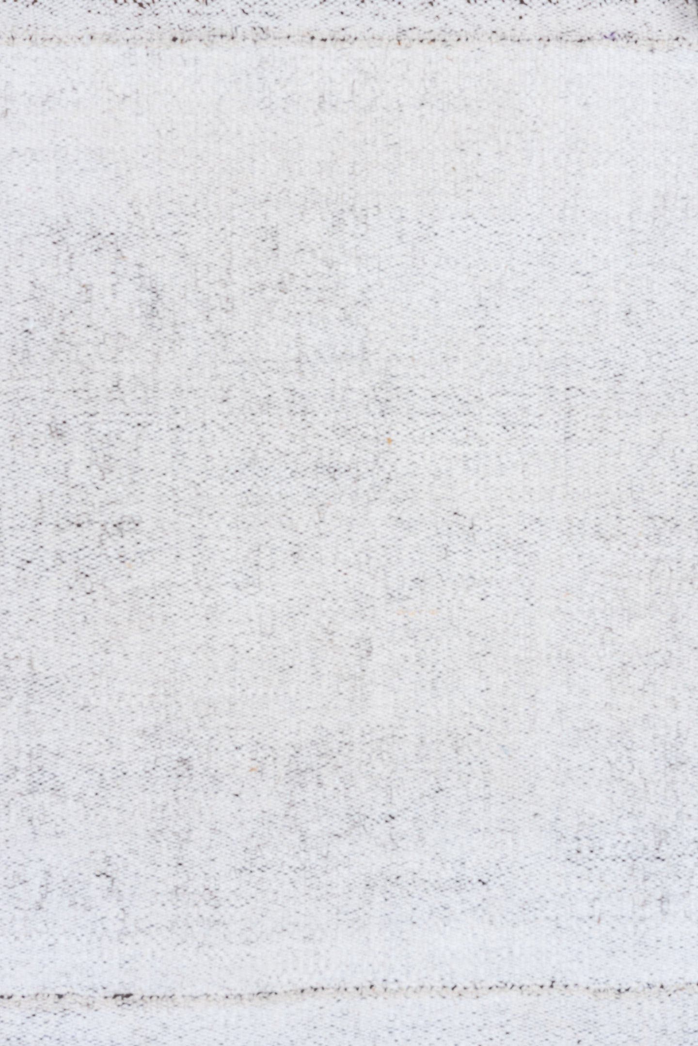 8' x 12' one-of-a-kind handmade antique Flatweave large size rug. Color palette: ivory, cream, taupe, pale gray, beige, gray