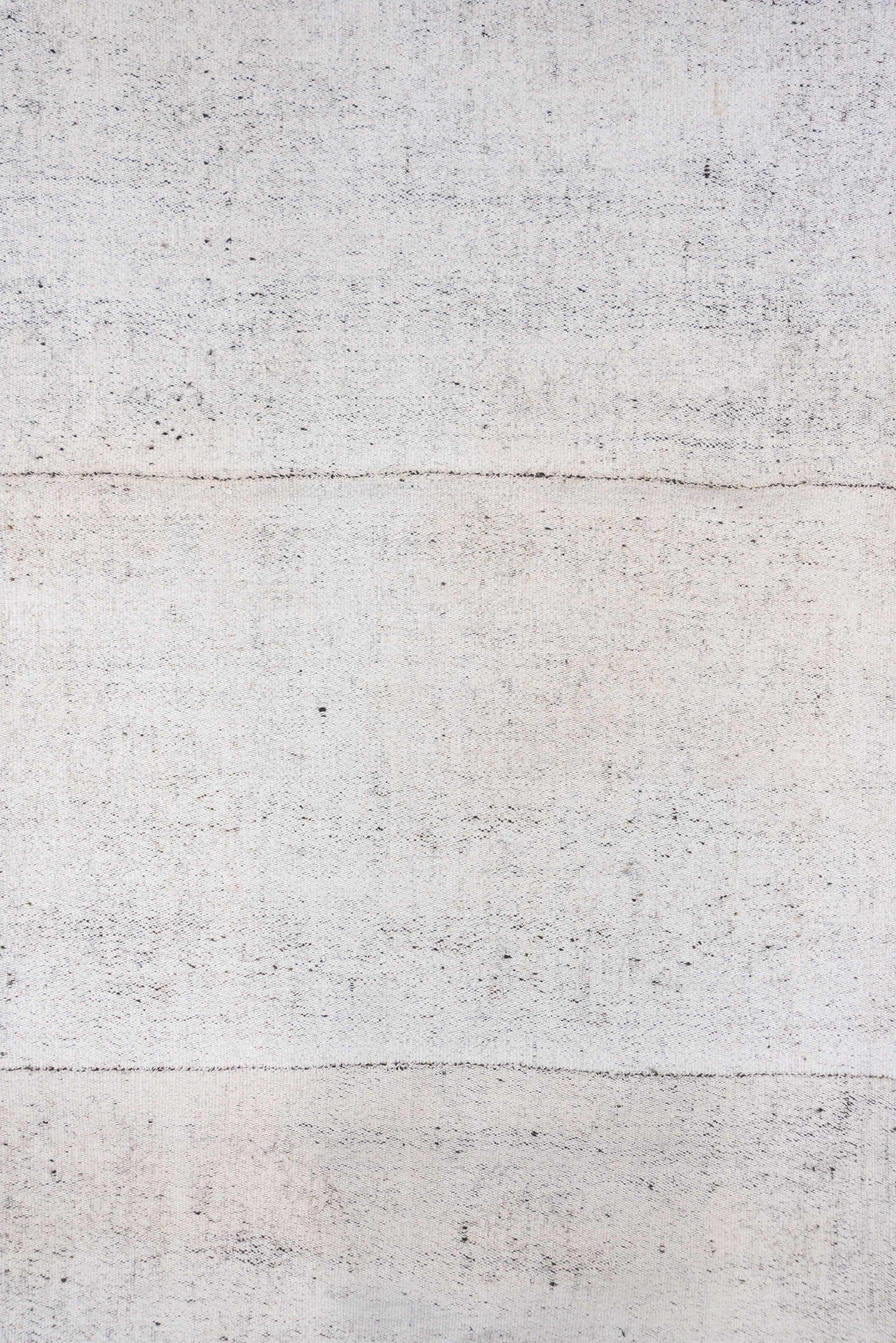 8' x 11' one-of-a-kind handmade antique Flatweave large size rug. Color palette: ivory, cream, taupe, beige, light gray