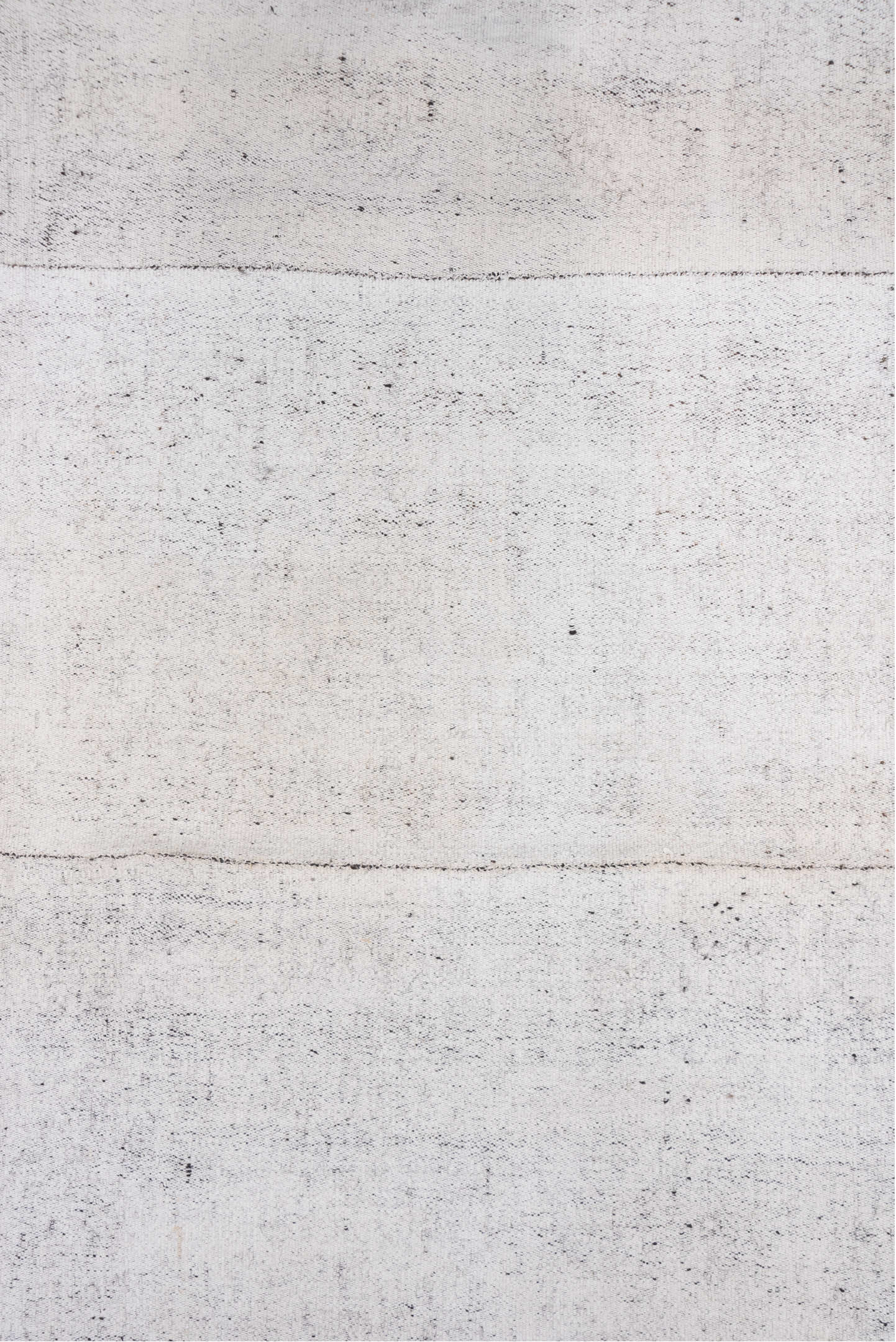 8' x 11' one-of-a-kind handmade antique Flatweave large size rug. Color palette: ivory, cream, taupe, beige, light gray