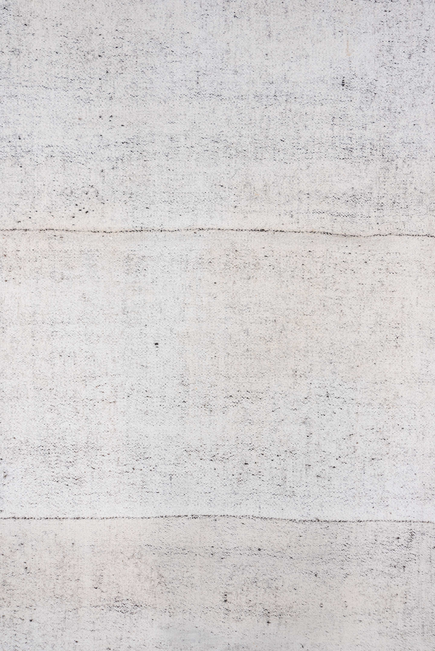 8' x 11' one-of-a-kind handmade antique Flatweave large size rug. Color palette: ivory, cream, taupe, beige, light gray