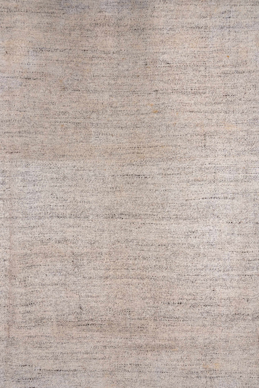 8' x 11' one-of-a-kind handmade vintage Flatweave large size rug. Color palette: ivory, cream, taupe, light gray, beige